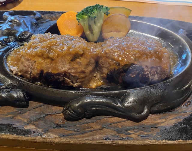 さわやかのハンバーグ