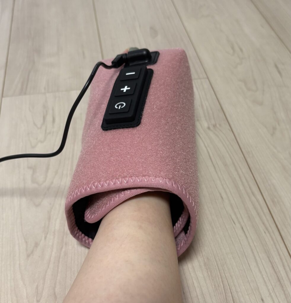ゴリラのひとつかみ 足裏に使ってみた